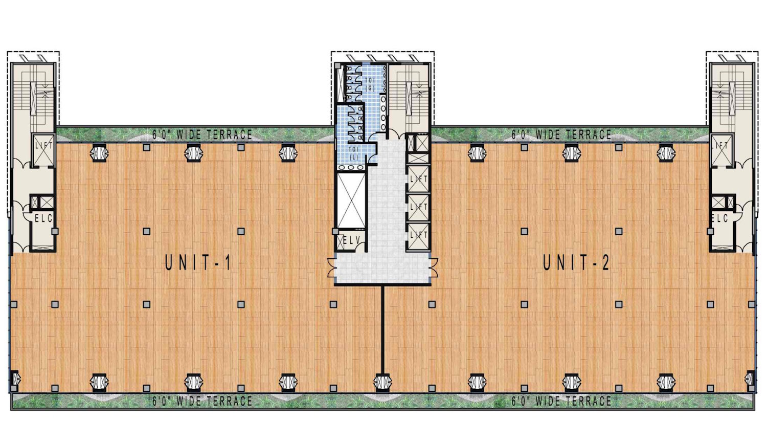 Twelth floor plans