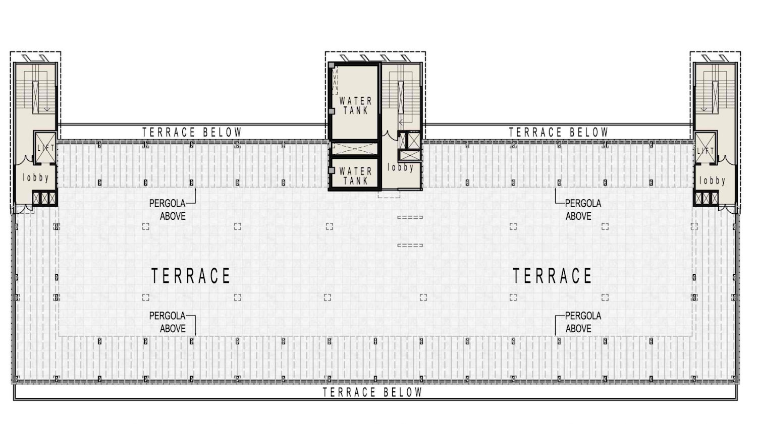 Terrace floor plans